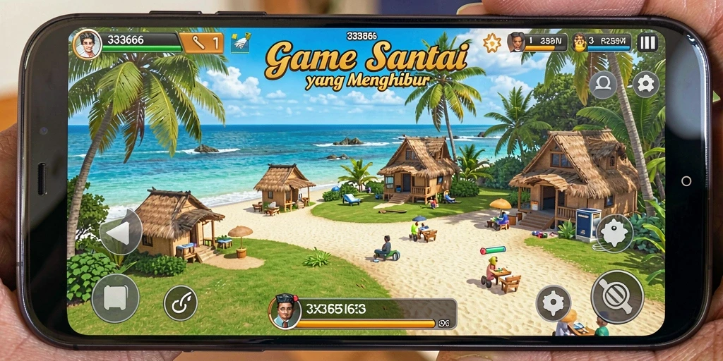 Tampilan gameplay seru dalam 333666, siap menghibur Anda.