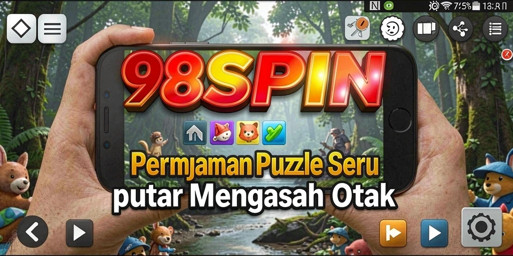 Tampilan screenshot gameplay <strong>98SPIN</strong> yang menarik dan menantang puzzle.