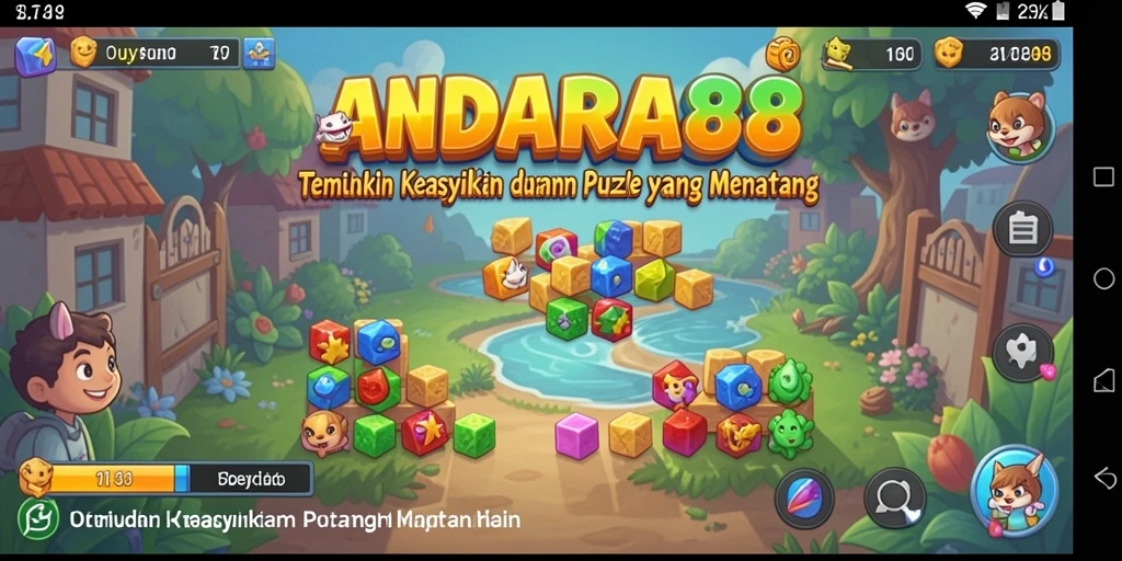 Tampilan gameplay ANDARA88 yang menantang dan mengasyikkan.