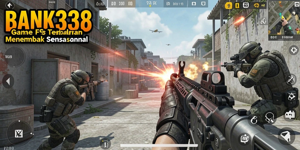 Tampilan gameplay BANK338 yang intens dan mendebarkan.