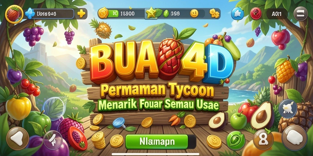 Tampilan menarik dari gameplay BUAH4D yang penuh warna.