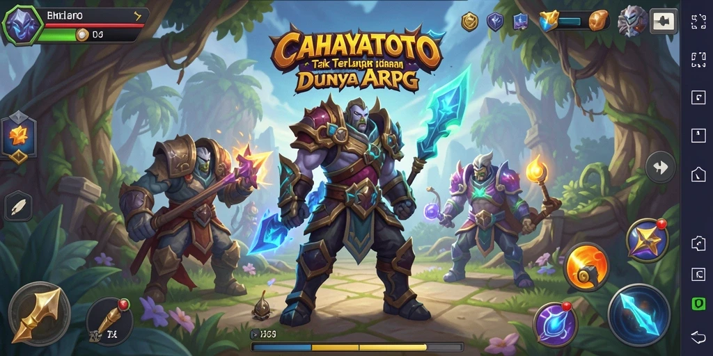 Screenshot menampilkan aksi seru dalam gameplay CAHAYATOTO.