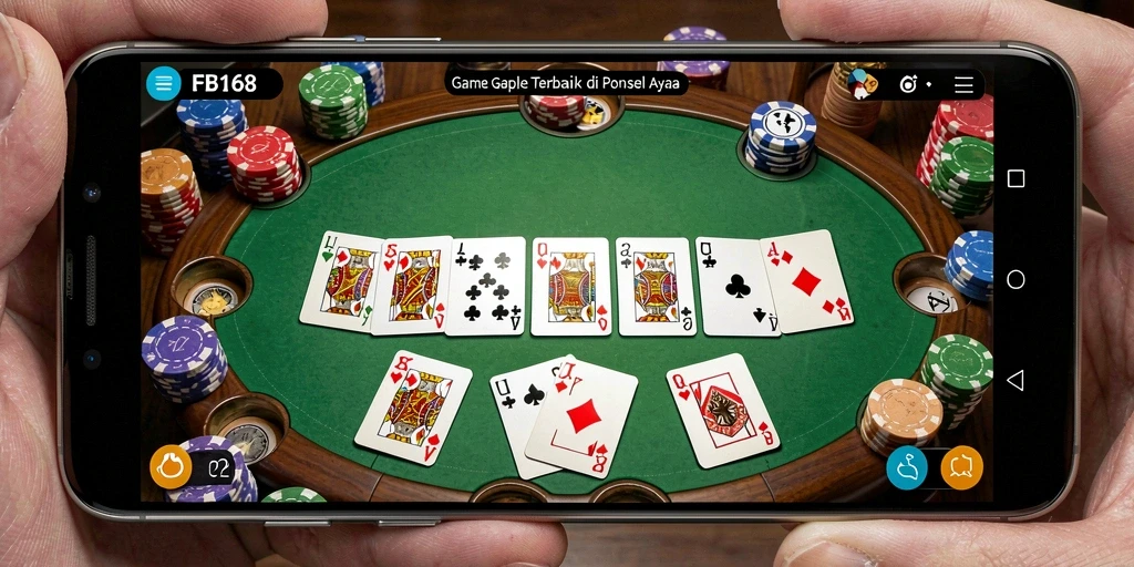 Gameplay seru dan interaktif dalam permainan Gaple FB168.