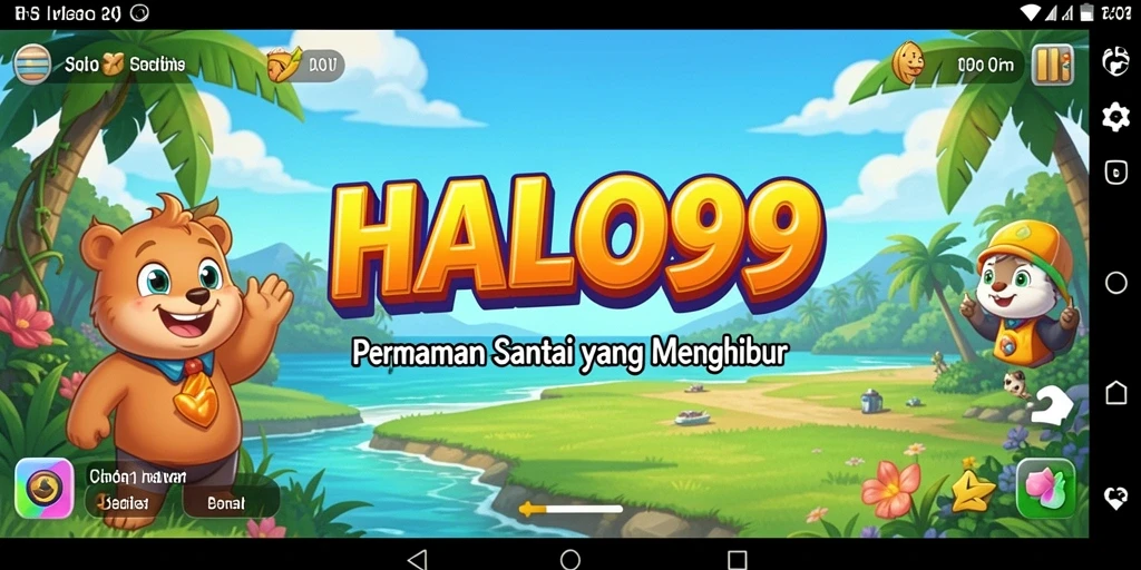 Screenshot HALO99 menampilkan pengalaman gameplay yang menarik dan menghibur.