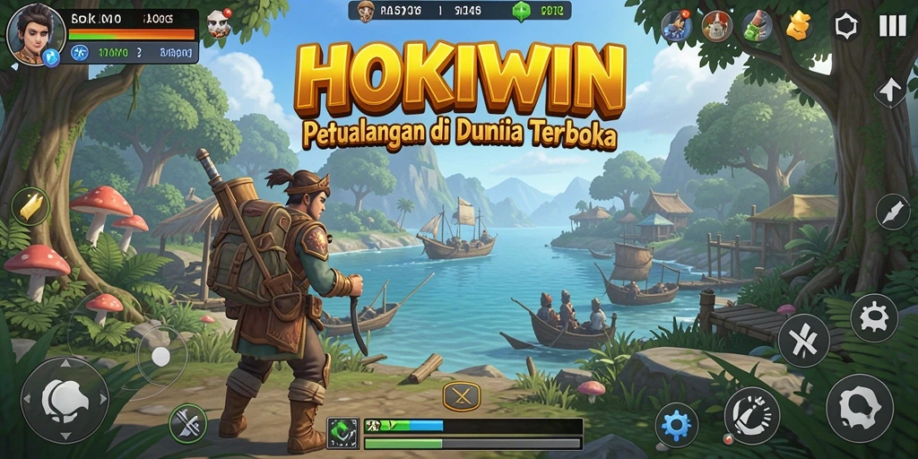 Gameplay HOKIWIN yang mendebarkan di dunia Open World.
