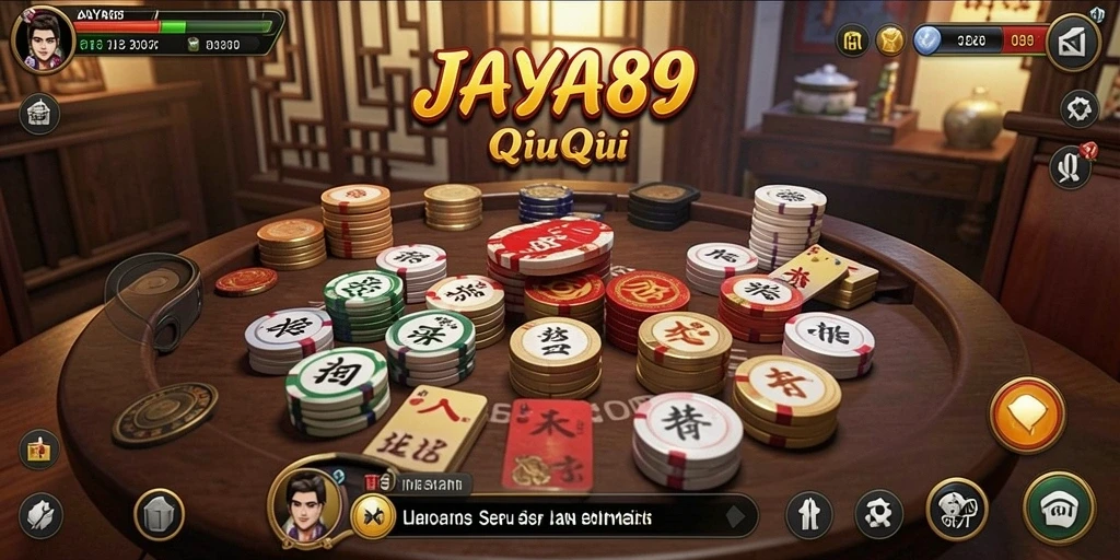 Tampilan gameplay QiuQiu yang menarik di JAYA89.