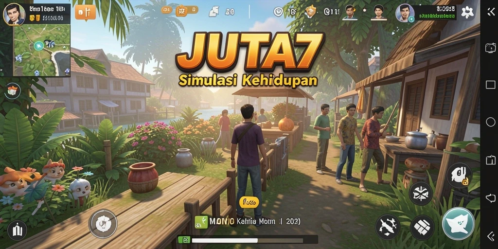 Tangkap momen seru dalam dunia simulasi JUTA7.