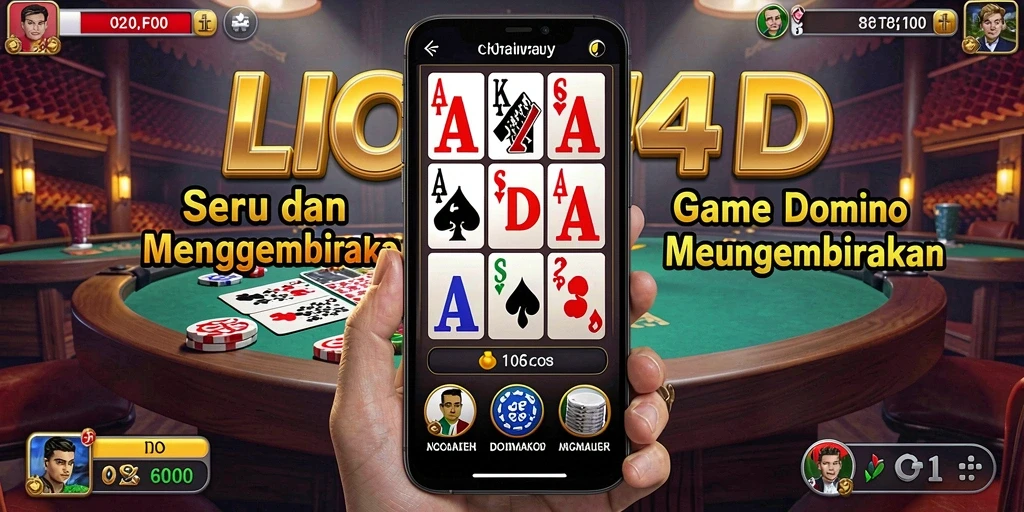 Tampilan menarik dari gameplay seru di LION4D.