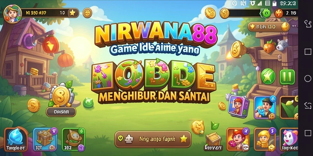 Tampilan gameplay <strong>NIRWANA88</strong> yang santai dan menghibur.