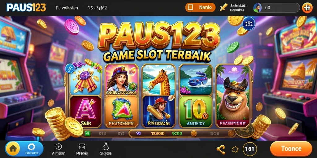 Tampilan gameplay Slot PAUS123 yang menarik dan menantang.