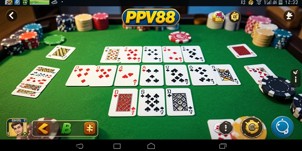 Tampilan seru dan interaktif saat bermain Gaple di PPV88.